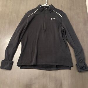 Nike running Black Long Sleeve Pullover